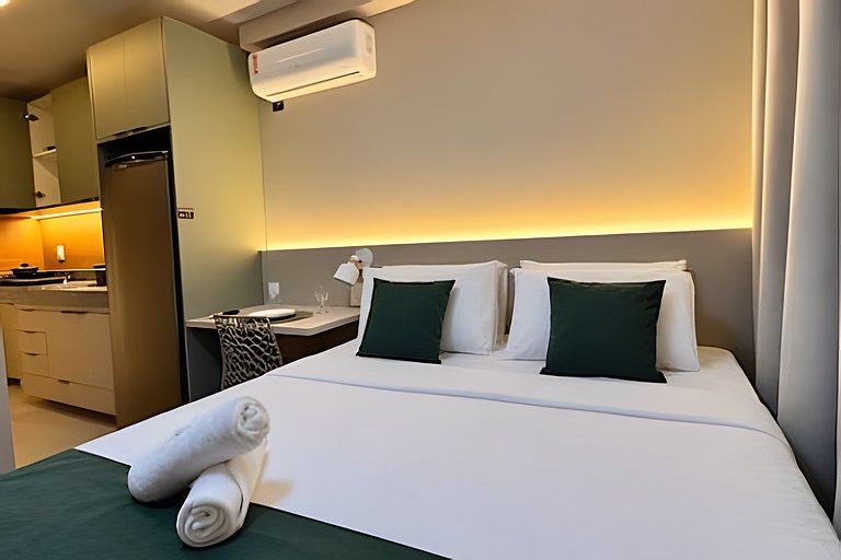 (105) Studio em Pinheiros I 270m do Metrô Sumaré
