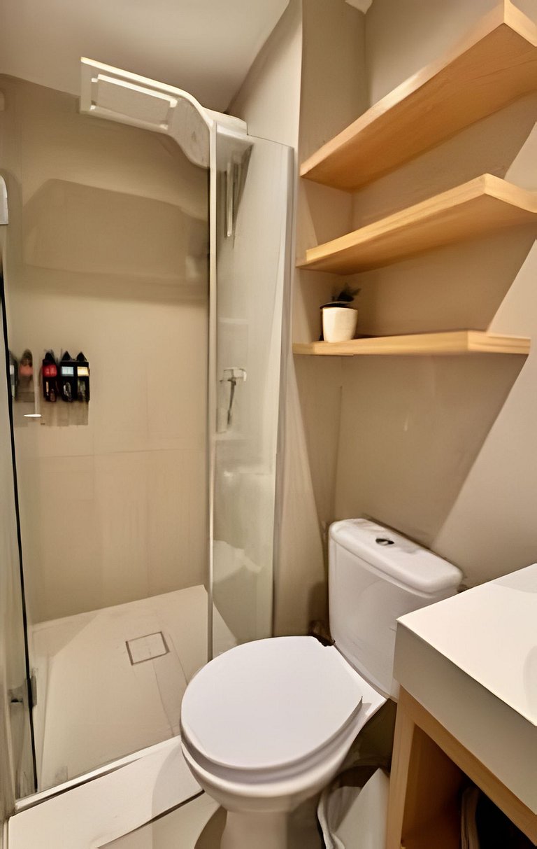 (105) Studio em Pinheiros I 270m do Metrô Sumaré