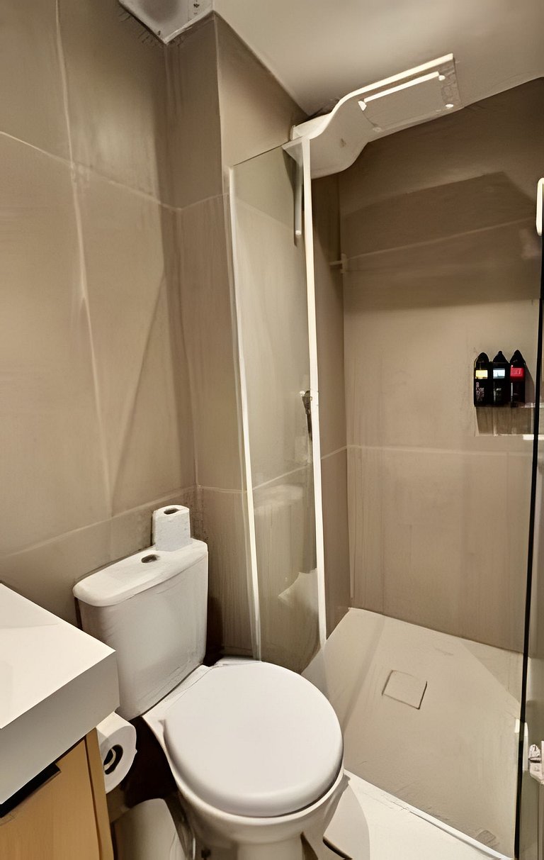 (106) Studio moderno I 5min Metrô e Hosp. Clínicas