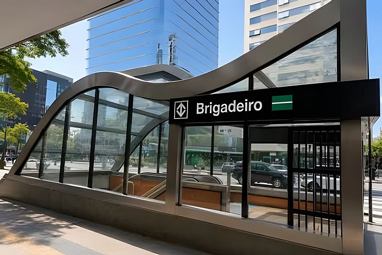 (203) Studio na Bela Vista 5 Min Metrô Brigadeiro